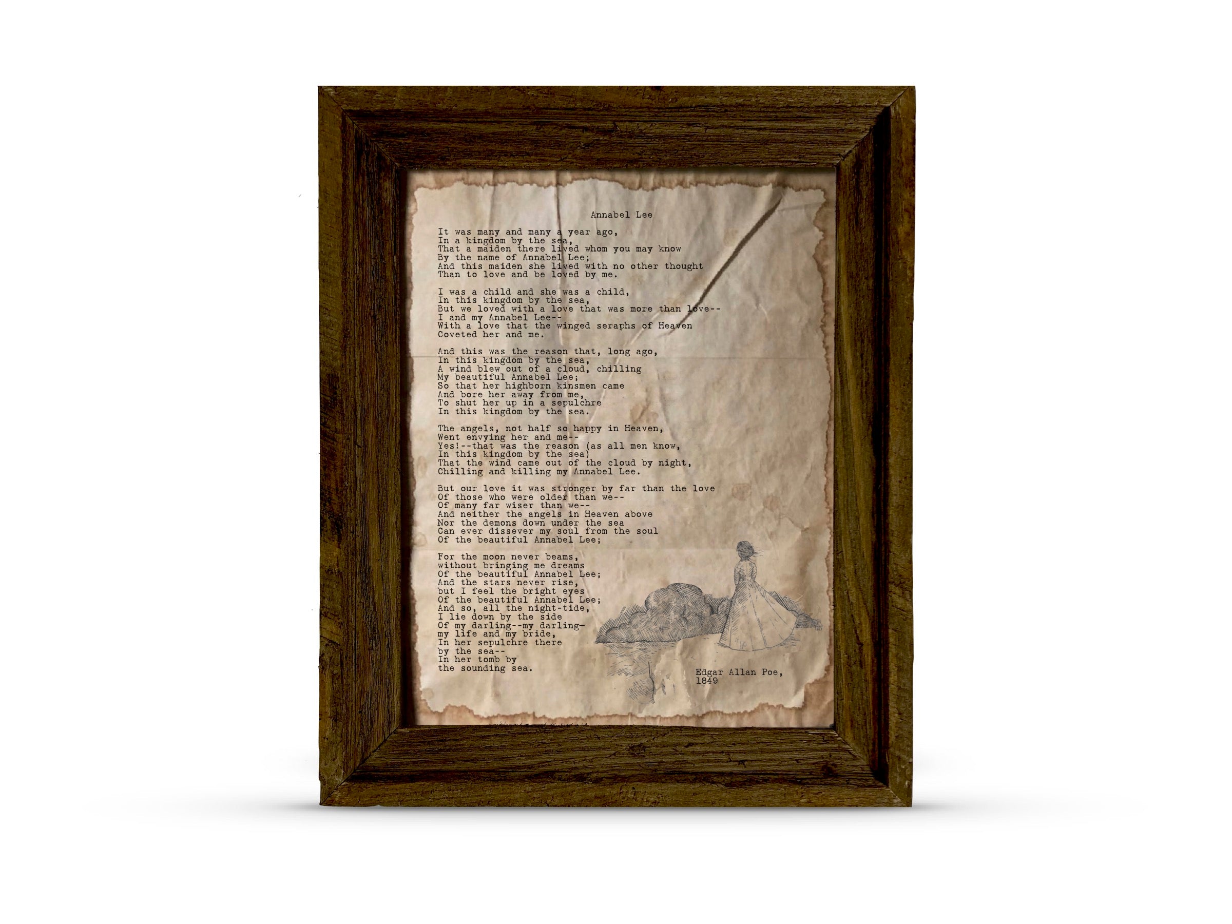 Annabel Lee (Illustrated) by Edgar Allan Poe
