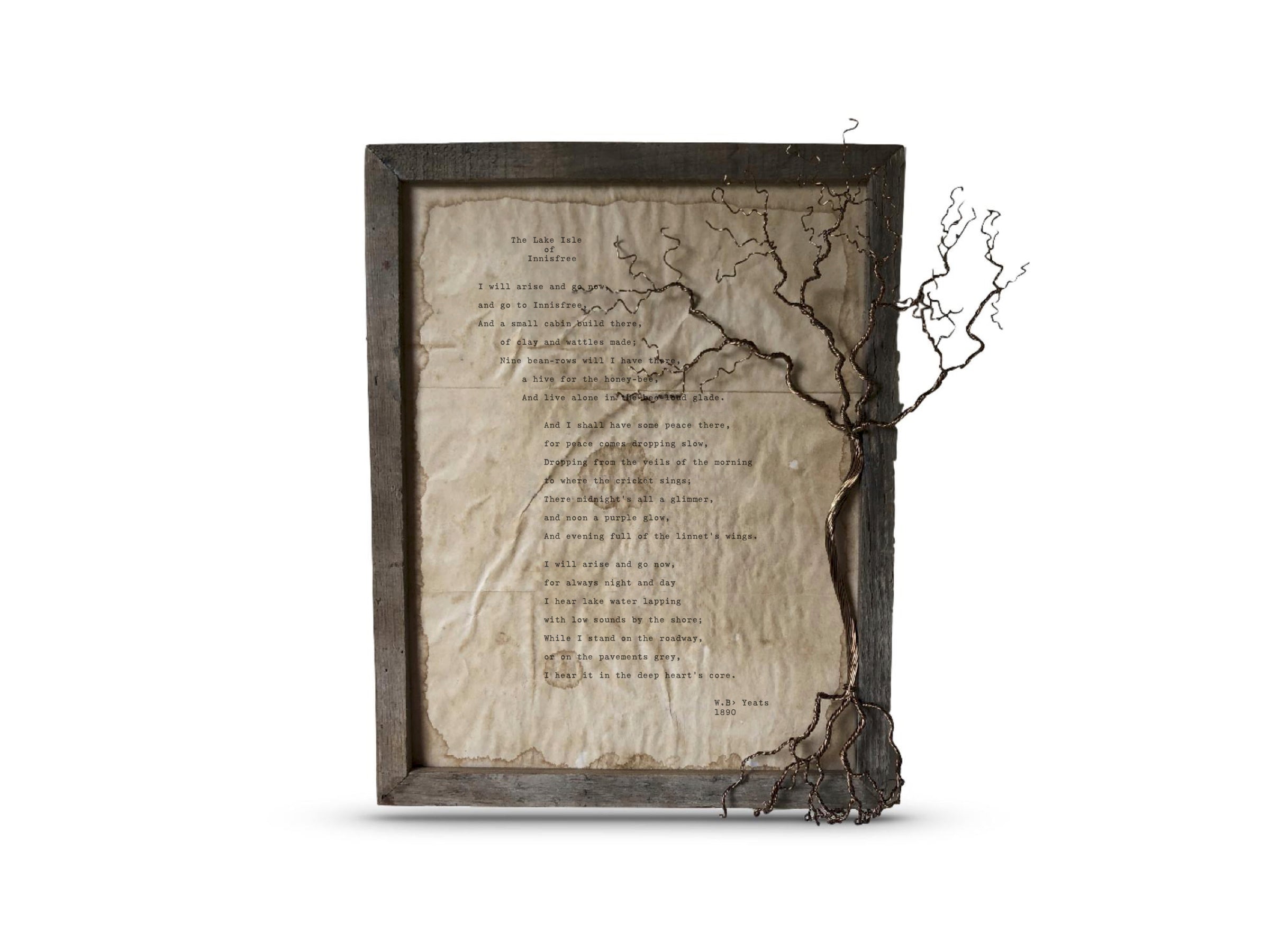 The Lake Isle of Innisfree by W. B. Yeats