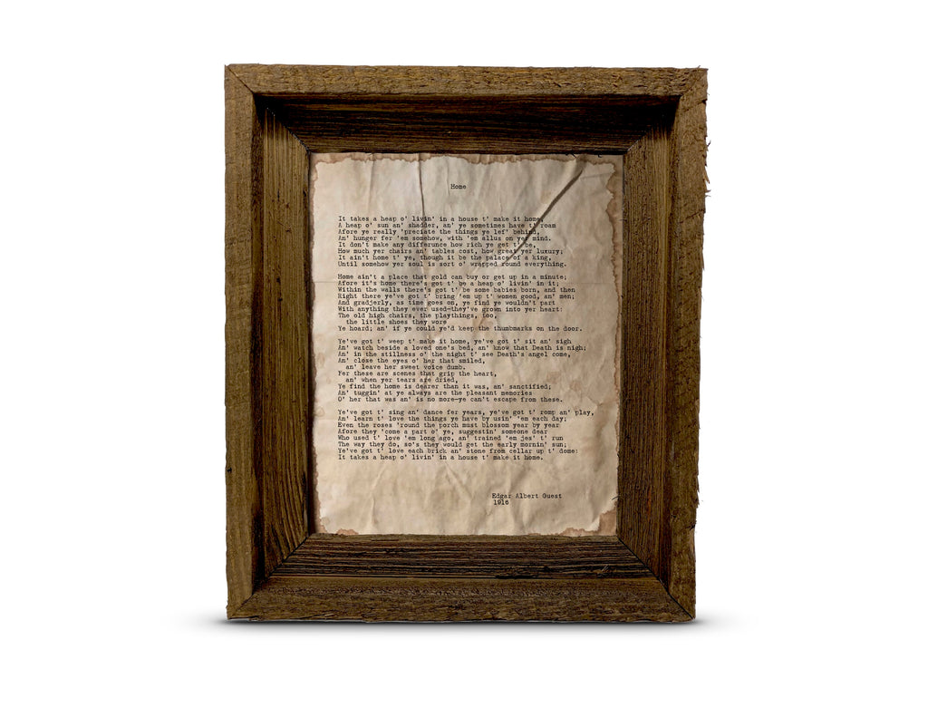 Home by Edgar Albert Guest