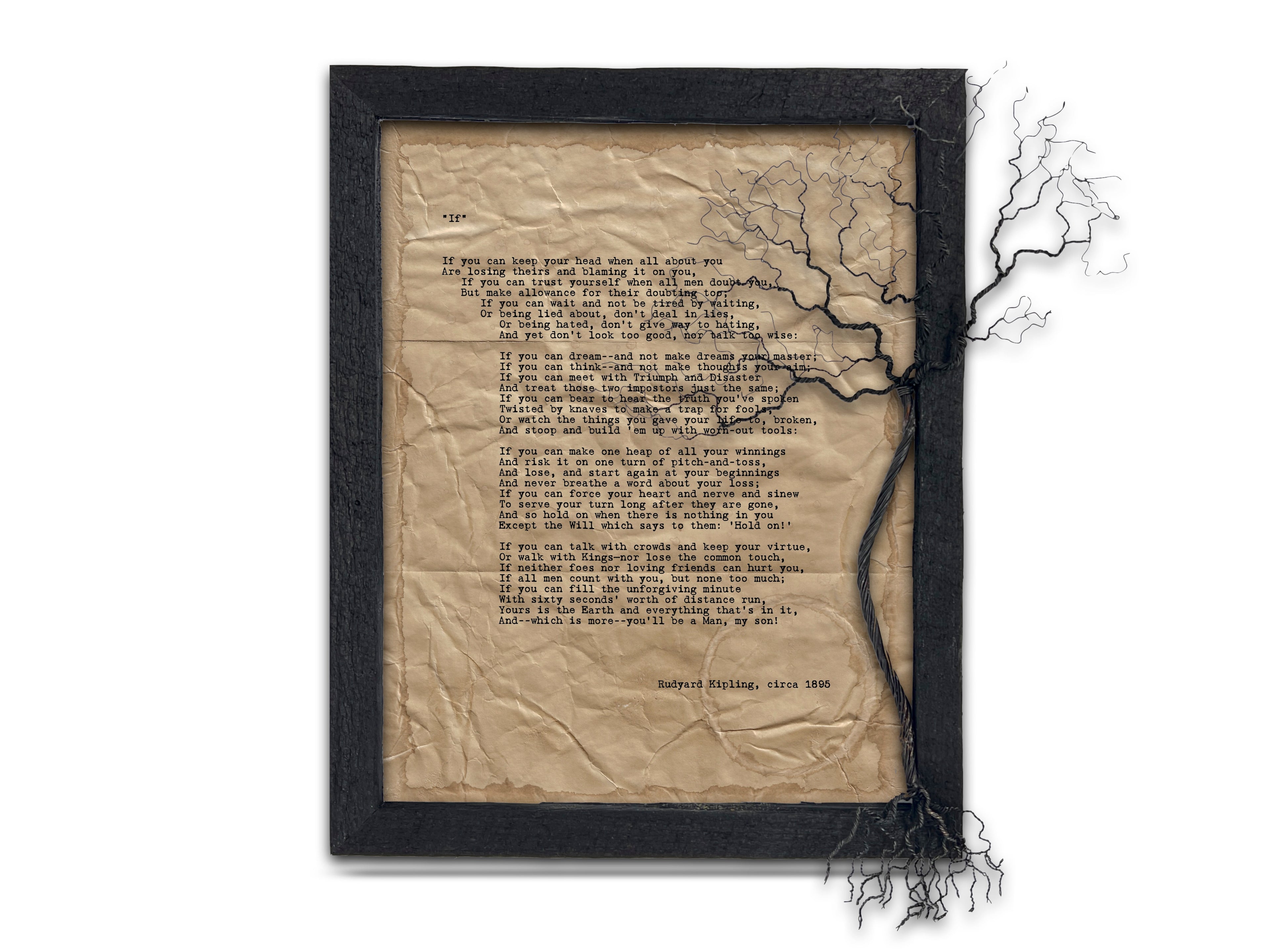 "If" by Rudyard Kipling