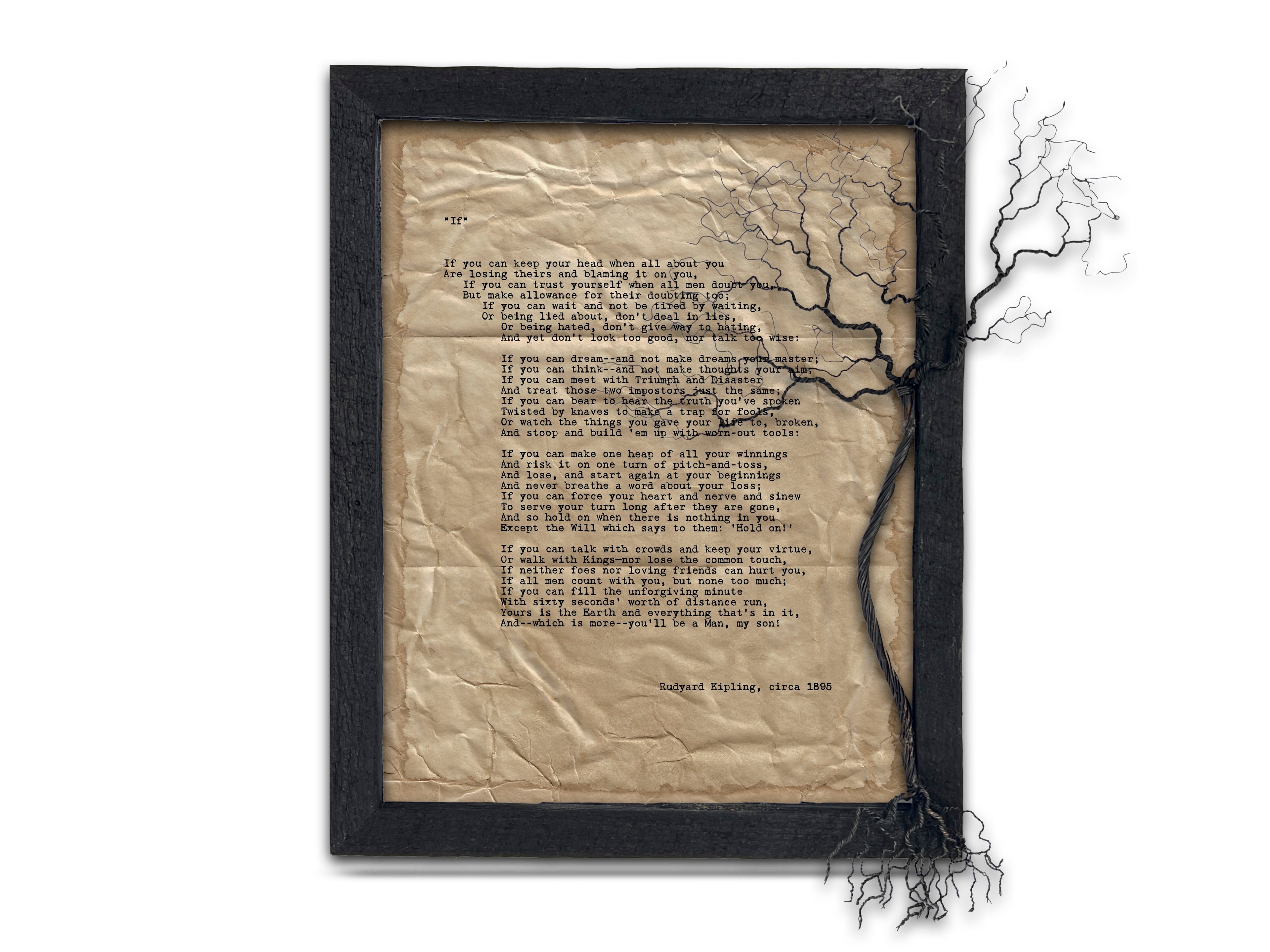 "If" by Rudyard Kipling