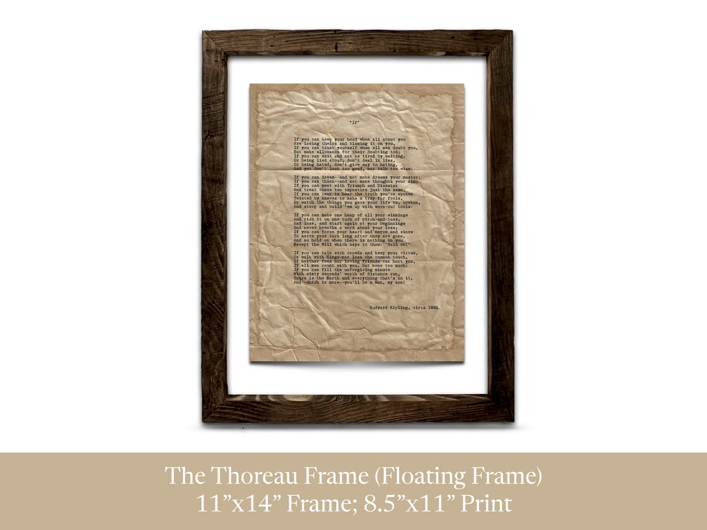 "If" by Rudyard Kipling