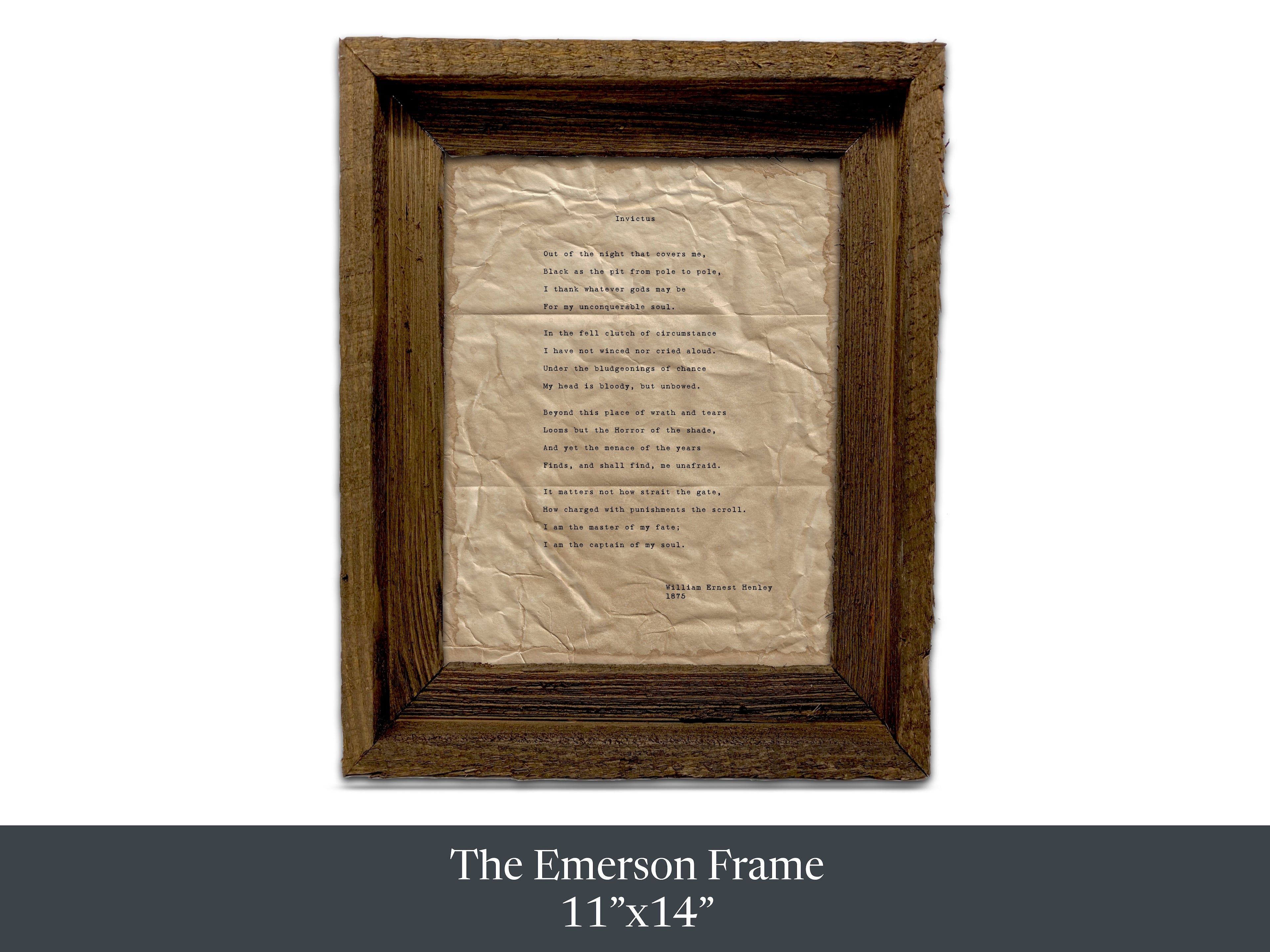 Invictus by William Ernest Henley