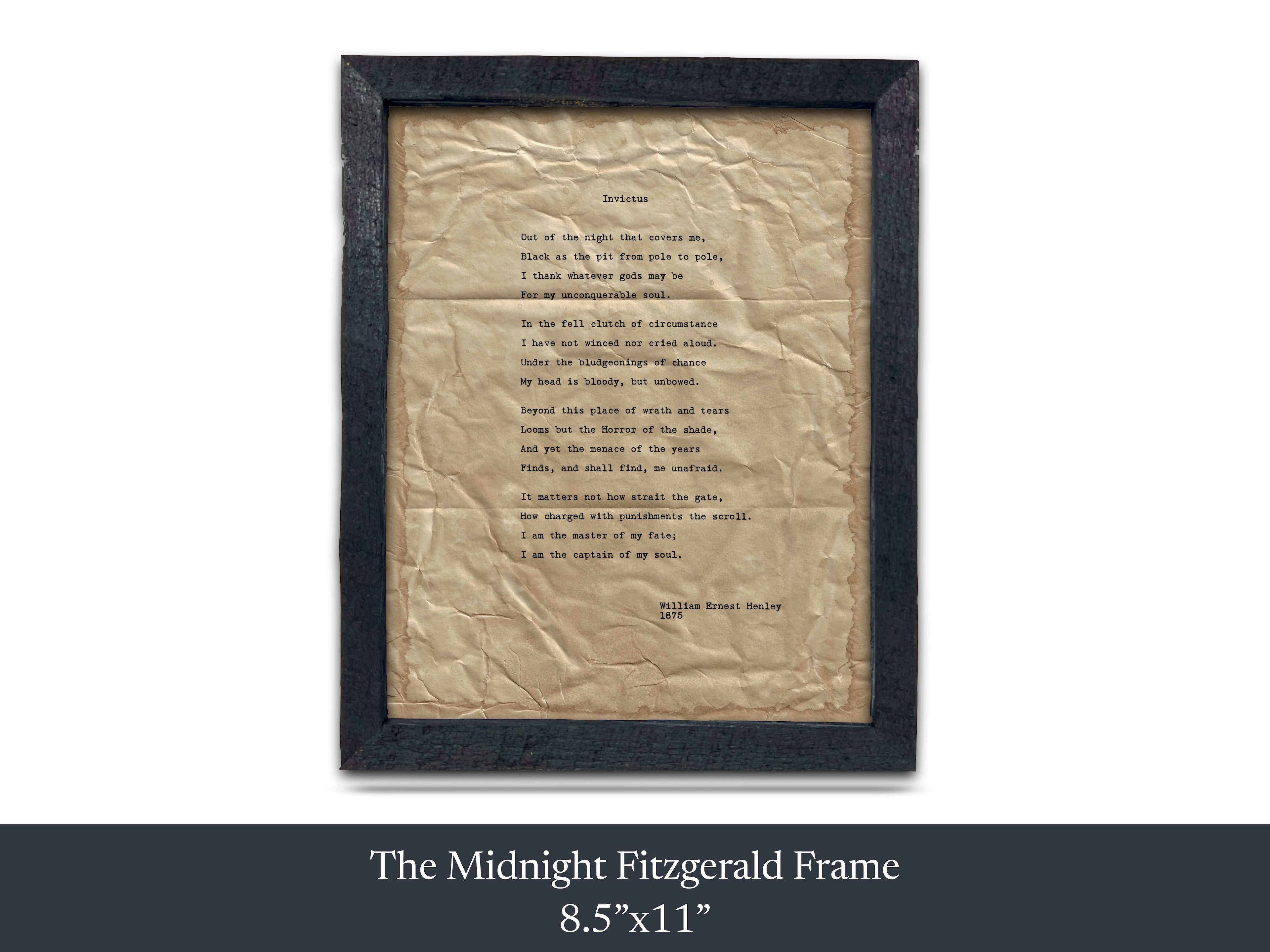 Invictus by William Ernest Henley