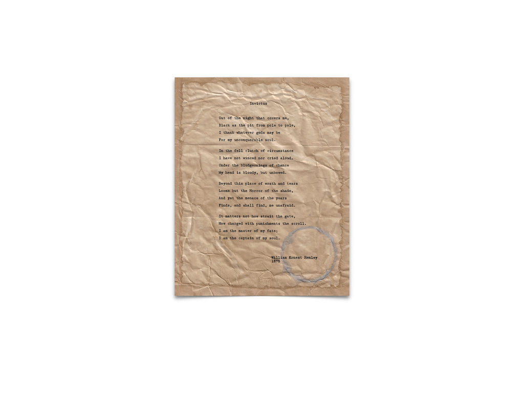Invictus by William Ernest Henley