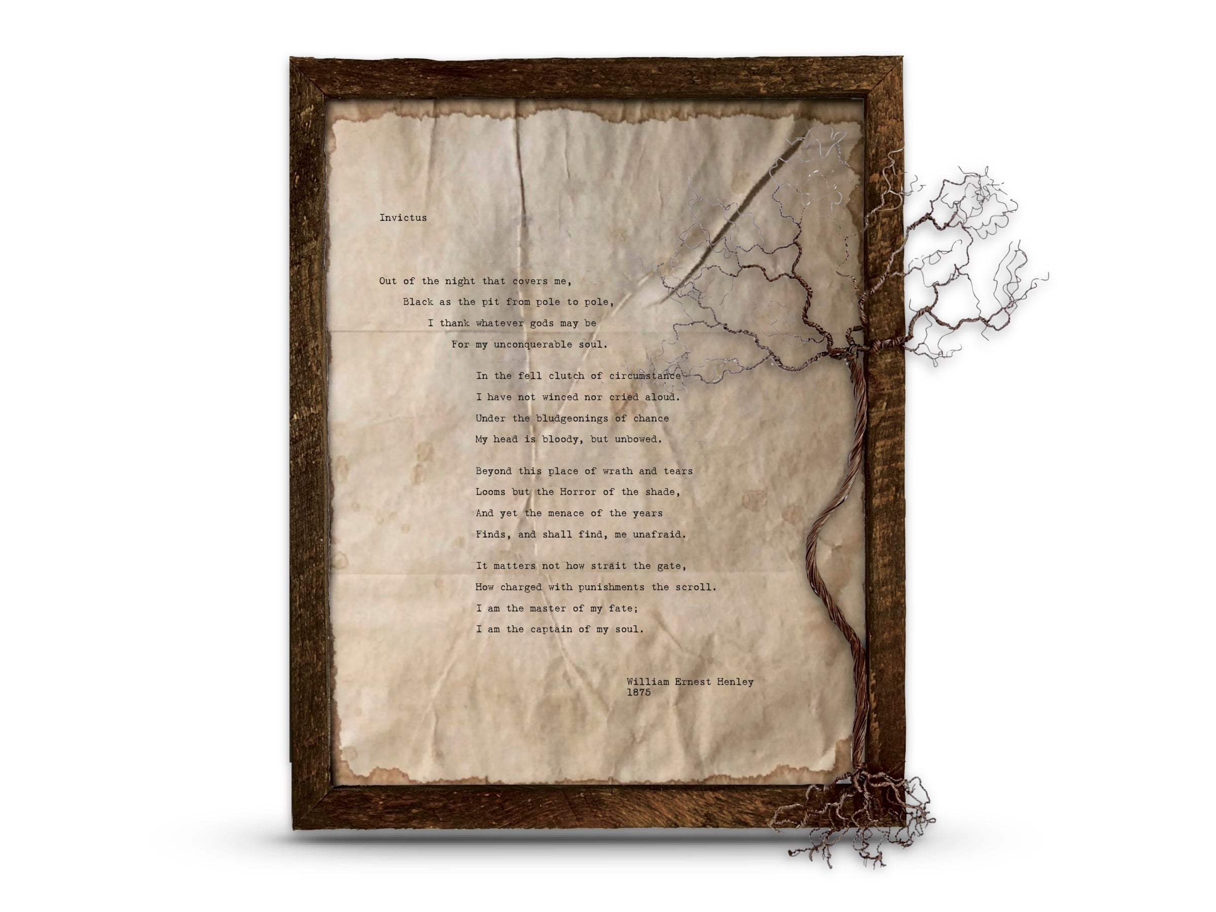 Invictus by William Ernest Henley