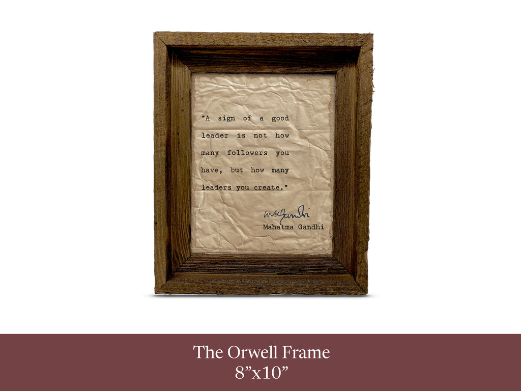 A Sign of a Good Leader Quote by Mahatma Gandhi