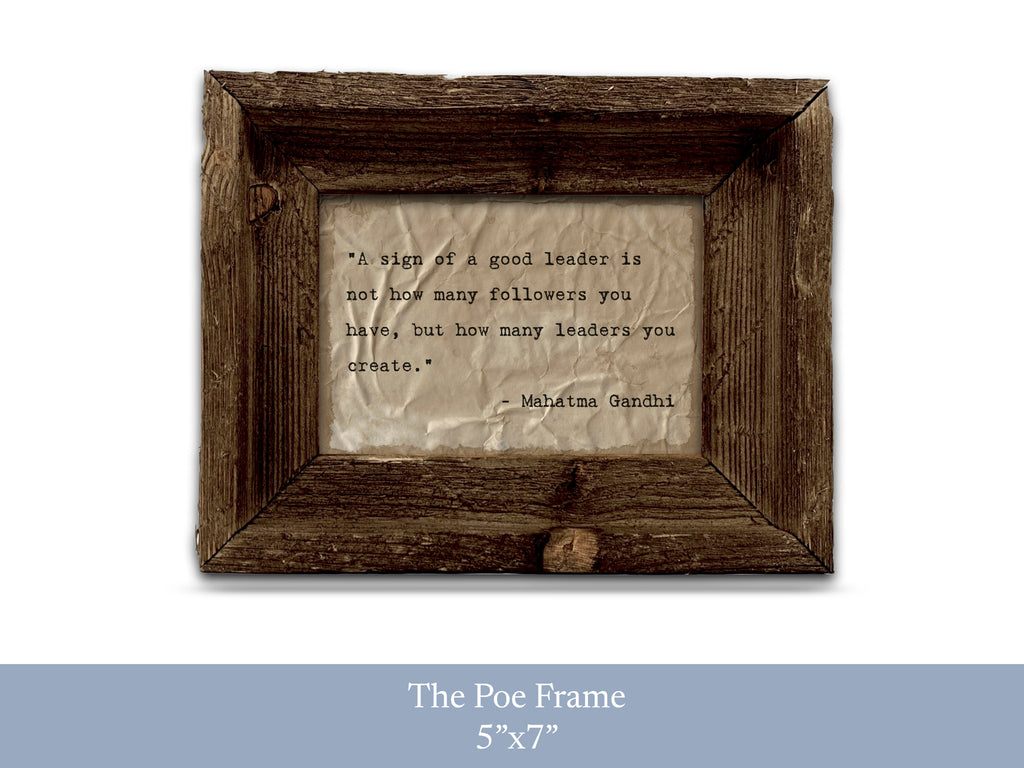 A Sign of a Good Leader Quote by Mahatma Gandhi