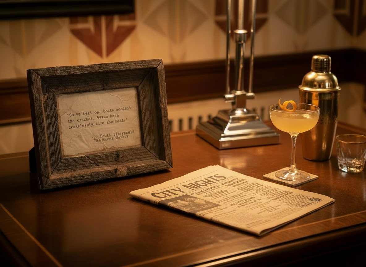 "So We Beat On, Boats Against the Current" Quote | The Great Gatsby by F. Scott Fitzgerald