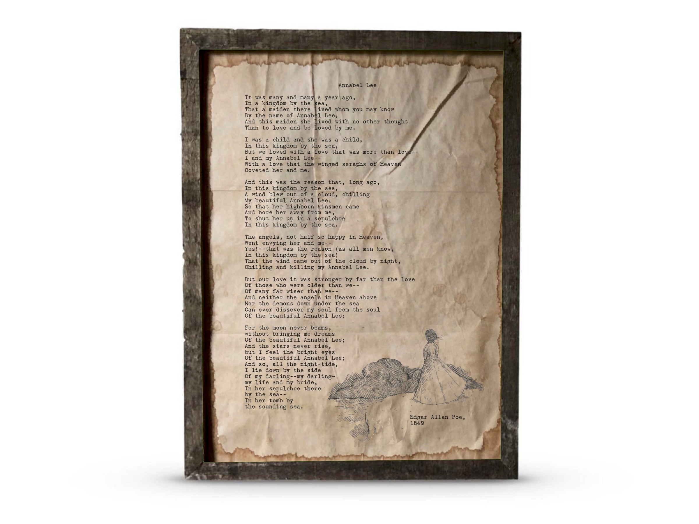 Annabel Lee (Illustrated) by Edgar Allan Poe