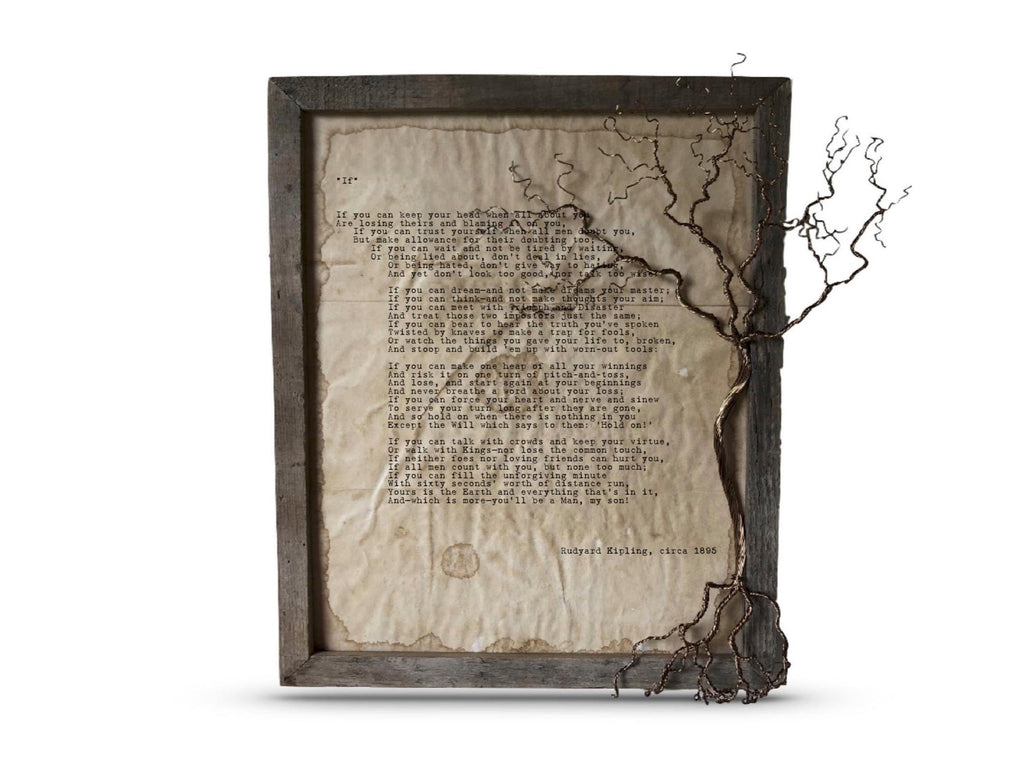 "If" by Rudyard Kipling