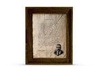 The Man in the Arena (with Etching) by Theodore "Teddy" Roosevelt