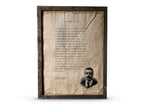 The Man in the Arena (with Etching) by Theodore "Teddy" Roosevelt