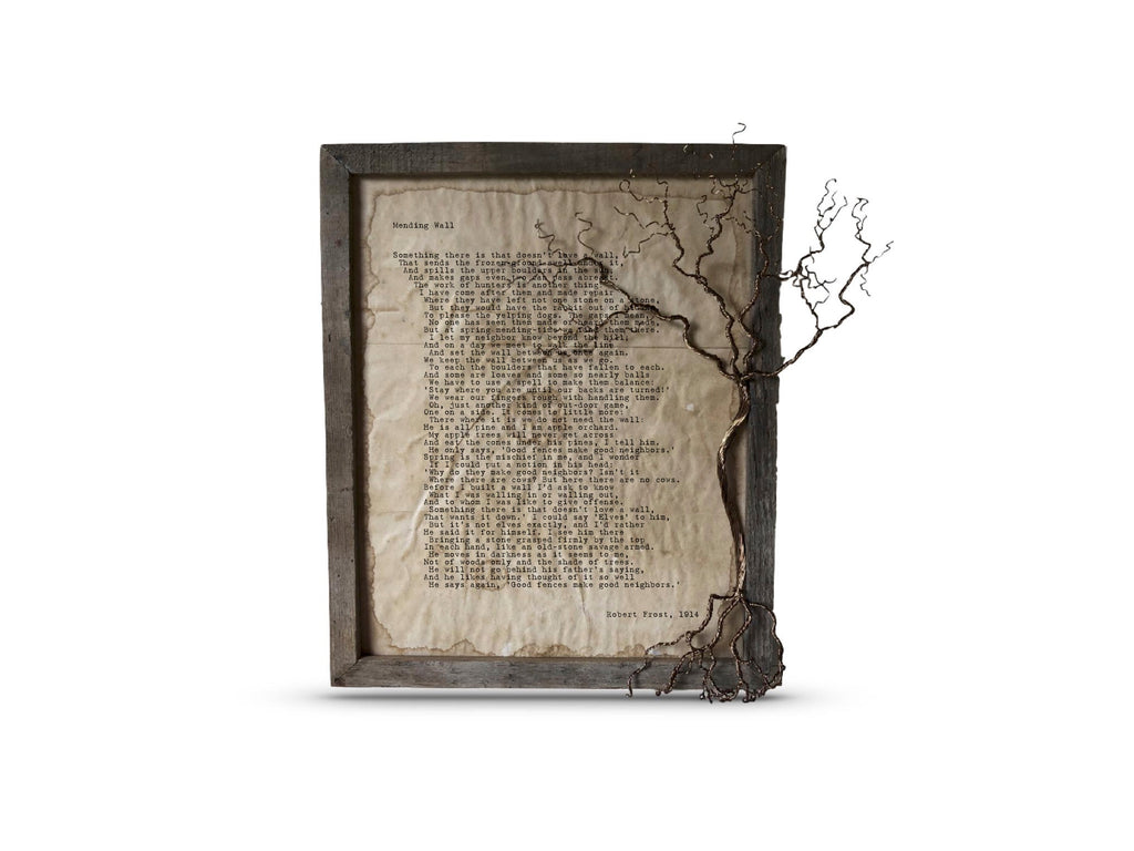 Mending Wall by Robert Frost