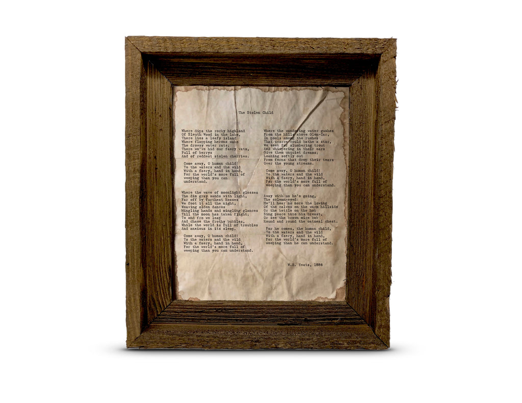 The Stolen Child by W.B. Yeats