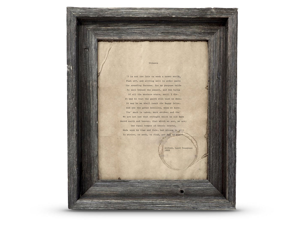 Ulysses by Alfred, Lord Tennyson