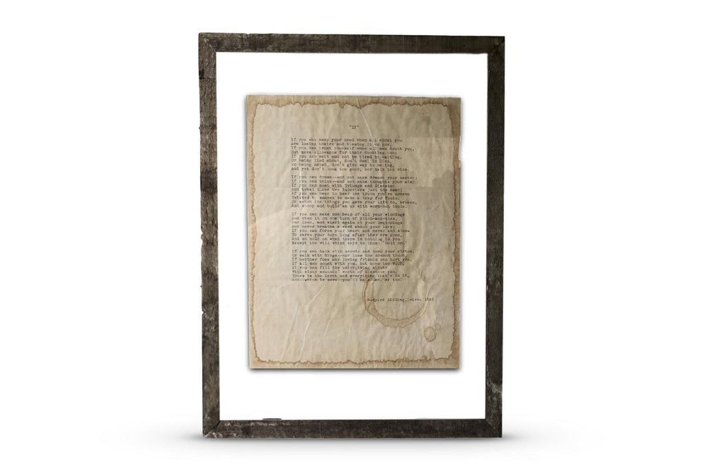 Custom Poem, Quote, Book Page, Wedding Vows or Song Lyrics Print