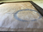 Love's Philosophy by Percy Bysshe Shelley. Vintage poem print. Typewritten. Close up of distressed look.