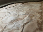 Ozymandias by Percy Bysshe Shelley. Vintage poem print. Typewritten. Close up of distressed look.